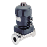 2031-VG-CLAMP-BS - Pneumatically operated 2/2 way diaphragm valve CLASSIC with stainless steel body  DN 4-50