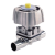 3233-VP-DIN - Manually operated 2-way Diaphragm Valve with stainless steel body