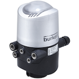 8681 - Control head for decentralized automation of hygienic process valves