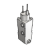 2080-186421-Válvula de 2/2 vías accionada neumáticamente con fuelle de PTFE